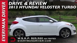 Here's the 2013 Hyundai Veloster Turbo Review on Everyman Driver