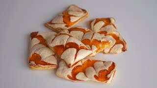 Печенье с меренгой и джемом
