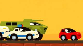 Машинки мультик. Машинка Редди - новый мультик для детей "ПОГОНЯ" / Cars video for kids Chase