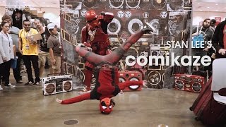 bgirl DEADPOOL at Stan Lee's COMIKAZE 2015 // .stance
