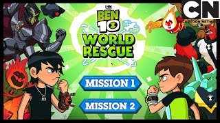 Ben 10 | Ben 10 World Rescue Mission 2 Full Playthrough | Cartoon Network