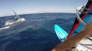 Drone & Windsurf Paros Tsoukalia Grece