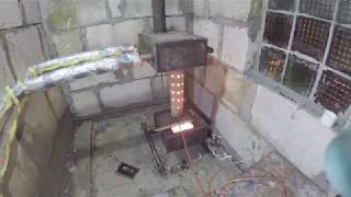 Турбо-надув в печку на отработке, обзор водяного отопления гаража