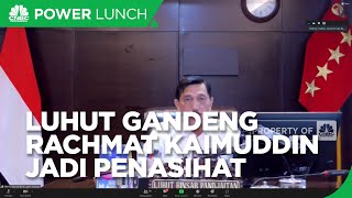 Luhut Gandeng Rachmat Kaimuddin Jadi Penasihat Kemenko Marves