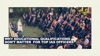 Any connection between education of top IAS officers and their job profiles purely coincidental