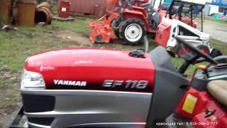 ЯПОНСКИЙ МИНИТРАКТОР YANMAR EF-118