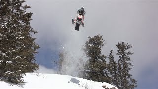 A Day snowmobiling With Jerin Anderson- Polaris RMK PRO 800