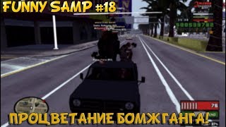 Funny samp #18 ПРОЦВЕТАНИЕ БОМЖ ГАНГА!