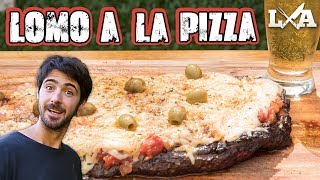 Lomo a la Pizza a la Parrilla - Receta de Locos X el Asado
