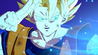 Dragon Ball FighterZ Easter Egg - Goku Defeats Kid Buu With Giant Spirit Bomb