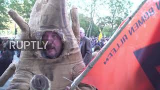 Belgium: Thousands join march for climate in Brussels ahead of COP26