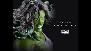 SHE HULK ARTFX PREMIER STATUE UNBOXING