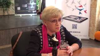 Актриса Алиса Фрейндлих в гостях у «Новых Известий»