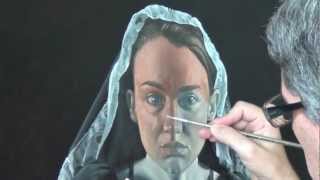 oil painting...glazing "michele"