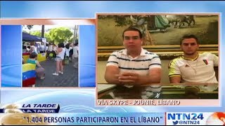 “1.404 venezolanos ejercieron su derecho al voto en el Líbano”: Jebber Barreto