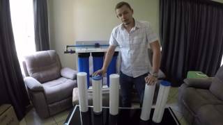 Triple Big Blue Filter Sets and Filter Change