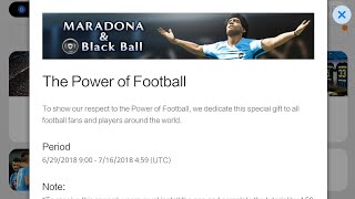 Maradona and Black Ball PES 2018 Mobile | Get Thunder Black Ball