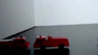 Model fire trucks
