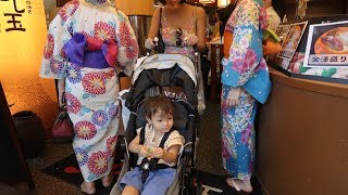 Day 9 - Kanazawa's train sushi & Kyoto's Gion festival
