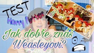OTESTUJ SE! ✍️ #1 - Harry Potter kvíz - Weasleyovi / IceQueen Easy