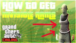 HOW TO GET INVISIBLE ARMS FOR FEMALE IN GTA 5 ONLINE 1.46