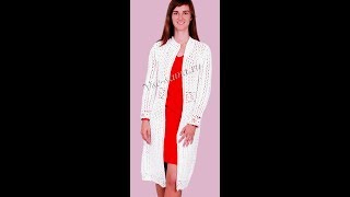 Вязание Крючком - КАРДИГАН - 2018 / Knitting with Crochet Kardigan / CROCHET CARDIGAN