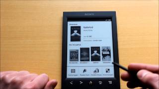 Test: eBook Reader Sony PRS-T2