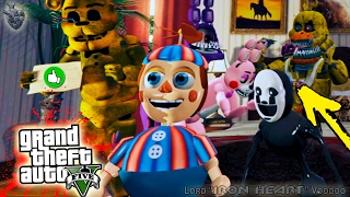 ГТА 5 МОДЫ! АНИМАТРОНИКИ FNAF ОТЖИМАЮТ ДОМ У МАЙКЛА FIVE NIGHTS AT FREDDY'S! ВИДЕО GTA V! GTA 5 MODS