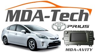Видеовход Toyota Prius через адаптер MDA-AVITY