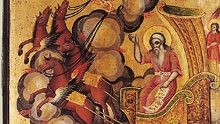 И спустилась с небес огненная колесница и вознесся на ней Илья-Пророк (Элияху Анави)