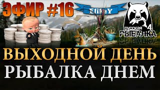 Выходной Стрим • В поисках трофея • Что случилось с клевом? • Русская Рыбалка 4 • ЭФИР #16
