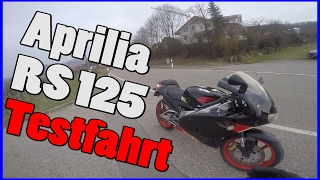 APRILIA RS 125 TEST | 0-100 Kmh | Duke 125 vs RS 125 | Sluty