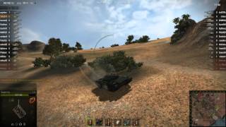 WOT: El Hallouf - T-54 - 6 frags - Top Gun, Sniper,
