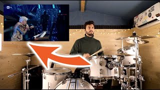 "Bugo abbandona il palco dell'Ariston" - drum cover