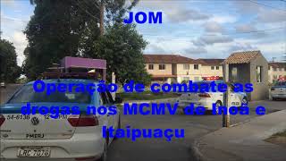 Assista o vídeo da "invasão" da força de segurança nos condomínios MCMV em Maricá