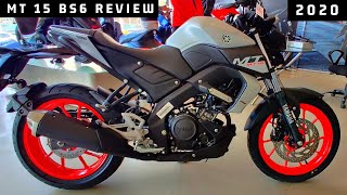 Yamaha MT 15 Bs6 Full Walk-Around Review 2020 || 4 New Changes || On Road Price ??