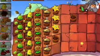 Plants vs. Zombies - Level 5-7 Walkthrough - Adventure
