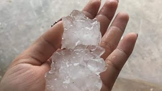 Mưa Đá Chiều 30 Tết Tại Lục Nam- Bắc Giang