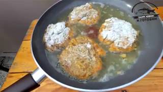 ГОТОВИМ КОТЛЕТОСЫ с ИКРЫ КАРАСЯ с ДУСЕЙ