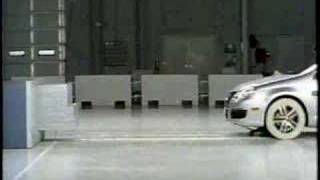 Crash Test 2005 - 2009 Volkswagen Jetta / Bora / Rabbit (Frontal Offset) IIHS