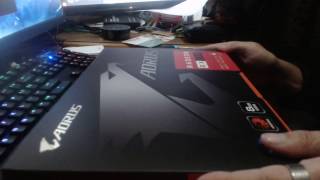 Aorus Rx 580 8gb unboxing