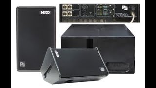 Делаем саб Nexo LS500 активным и подключаем к нему сателлиты Nexo PS10
