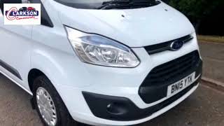 www.clarkson-commercials.co.uk : 2015 Transit Custom 155ps