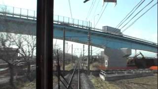 秩父鉄道･7500系前面展望/Train Front View of "Chichibu Railway Line_7500series"