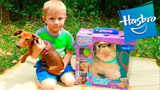 Малыш Даник и его друг Фокси. Обзор интерактивного щенка FurReal Friends - Hasbro