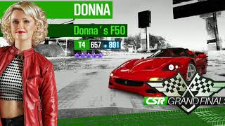 Tempest 3  Boss T4  et gagné la Donna's F50