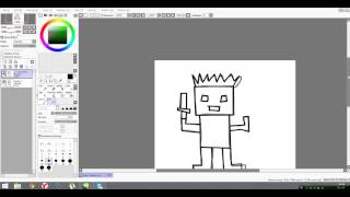как пользоваться PaintTool SAI