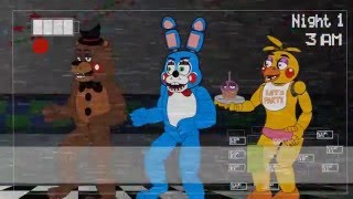 Five Nights at Freddy's 1, 2, 3, 4, Animations