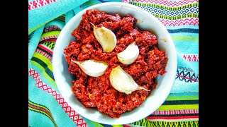 هريسة عربي تونسية //Harissa arbi tunisienne recette// تحضيرات عيد الاضحى المبارك ???