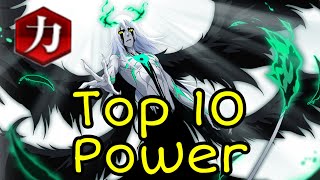 Top 10 Power Characters - Bleach Brave Souls